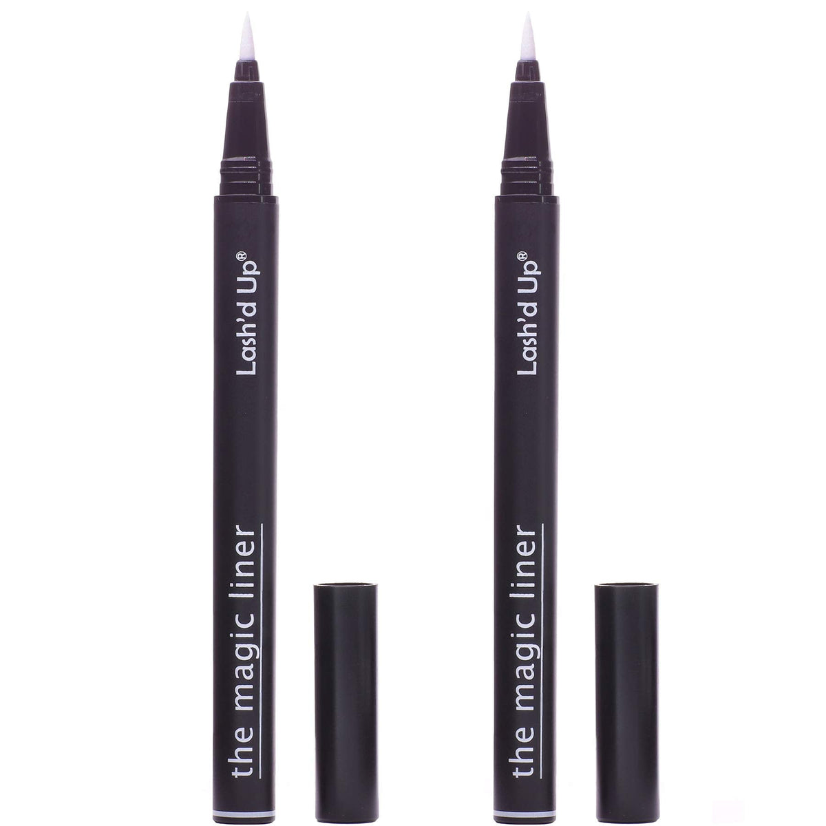 Lash'd Up Strong+ Full-size Glue Pen for False Lashes (Clear) 2PCS Pack Magic Liner Eyeliner, 0.032 Oz. Beauty & Personal Care Lash'd Up