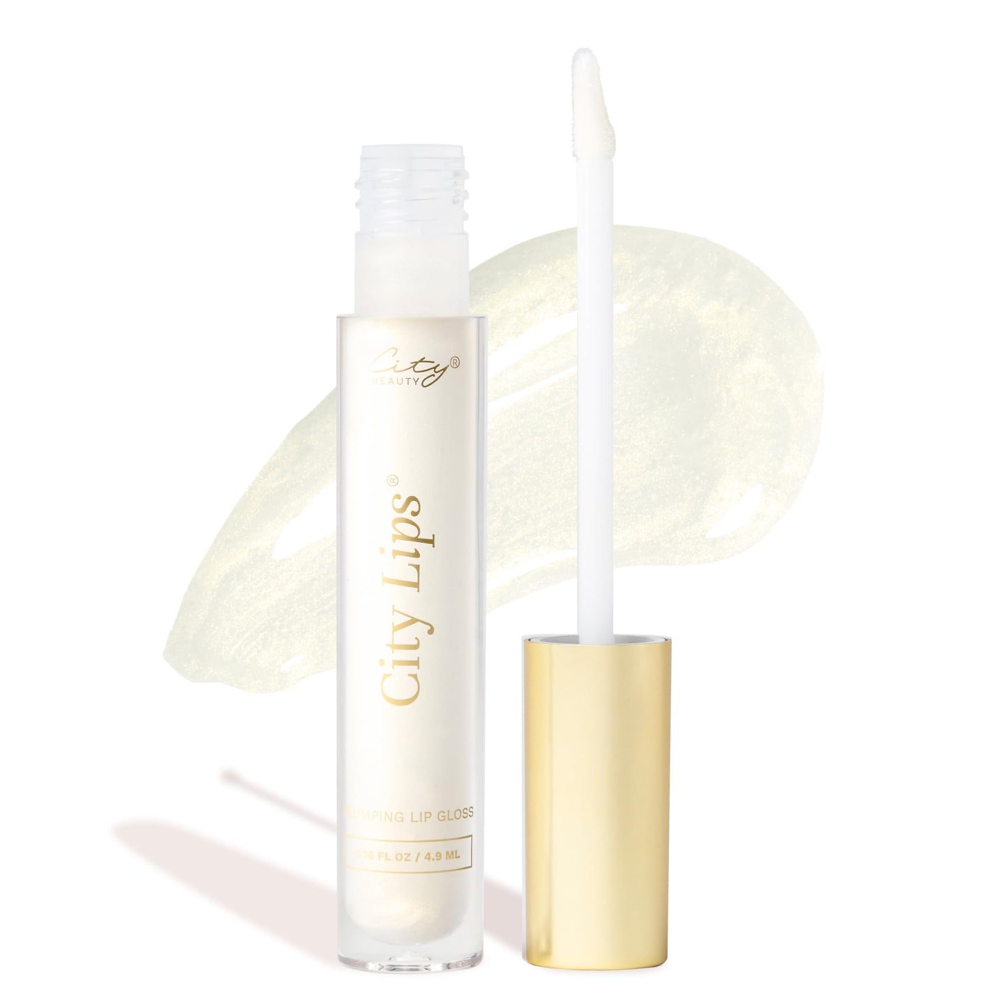 City Beauty City Lips Plumping Lip Gloss Midnight Sparkle - High-Shine Gloss for Fuller, Younger-Looking Lips | Hydrating & Smoothing Lip Treatment Beauty and Personal Care City Beauty Default Title