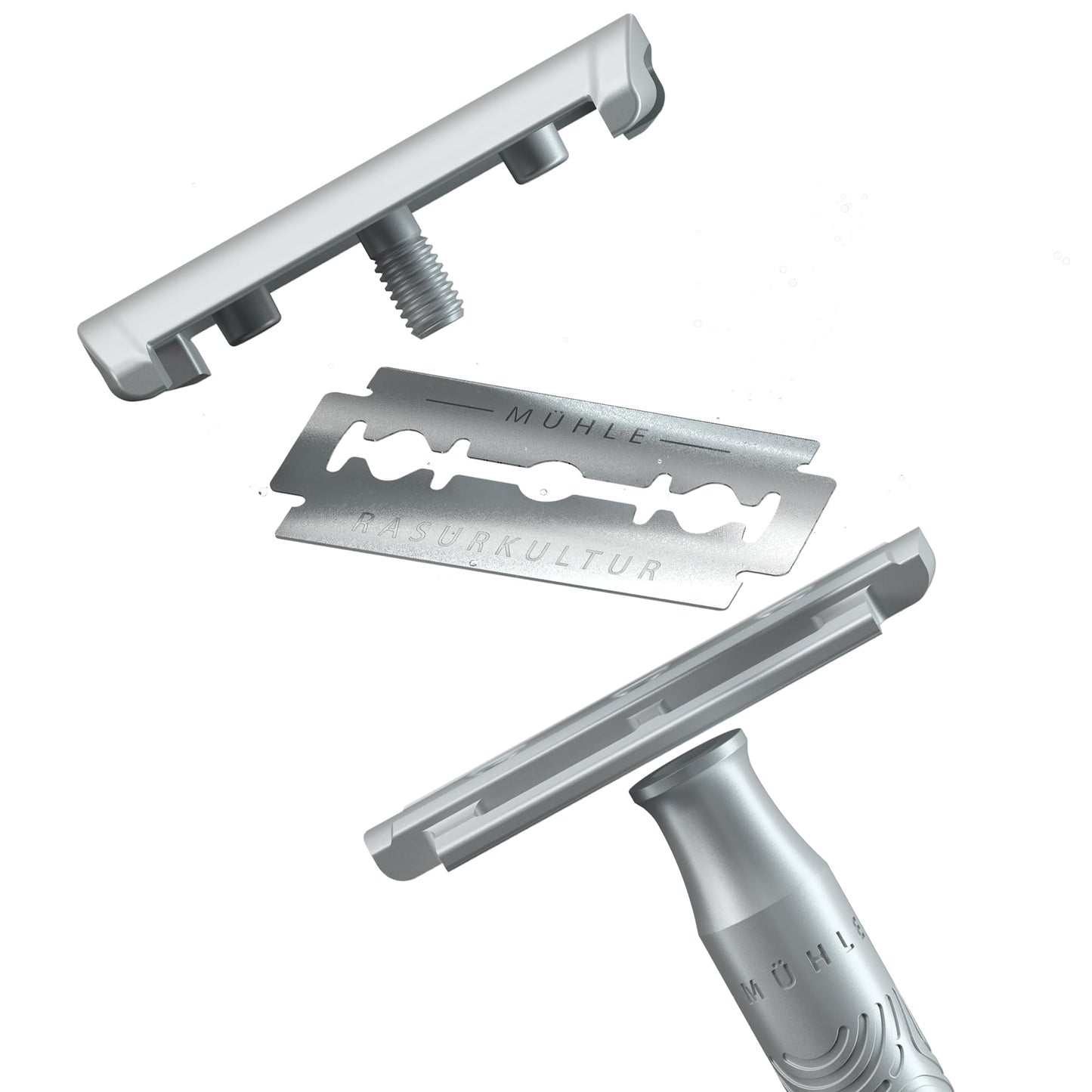 MÜHLE Companion Safety Razor - Women's Double-Edged Body Razor for Shaving, Gentle Use, Suitable for Body, Legs, & Underarms, Longer Handle, Long Beauty and Personal Care MÜHLE