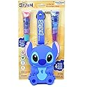 Disney Stitch Lip Gloss Set with Lanyard Keychain Bag, 4 Pieces, Cotton Candy and Watermelon Beauty & Personal Care Disney