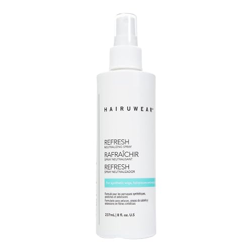 Raquel Welch HairUWear Refresher Spray for Synthetic Wigs, Hair Pieces, and Extensions 8 Fl oz, Clear Beauty & Personal Care Hair u wear