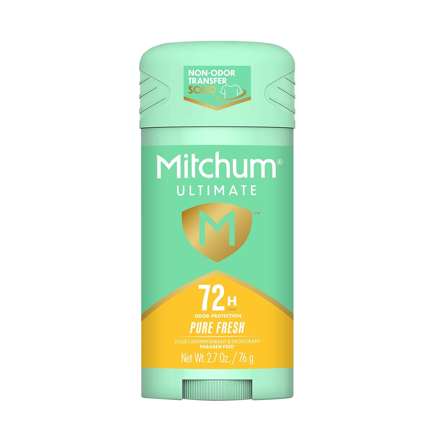 Mitchum Ultimate 72H Odor Protection Women’s Antiperspirant & Deodorant, Invisible Solid, Pure Fresh, 2.7 oz Beauty and Personal Care Mitchum