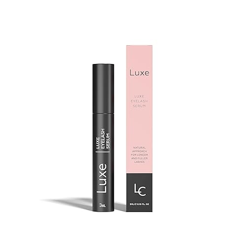 Luxe Cosmetics Eyelash Serum (3mL) Eyelash Growth Serum for Thicker, Longer & Fuller Lashes - Premium Lash Growth, Volume Lashes - Visible Results Beauty & Personal Care LUXÉ