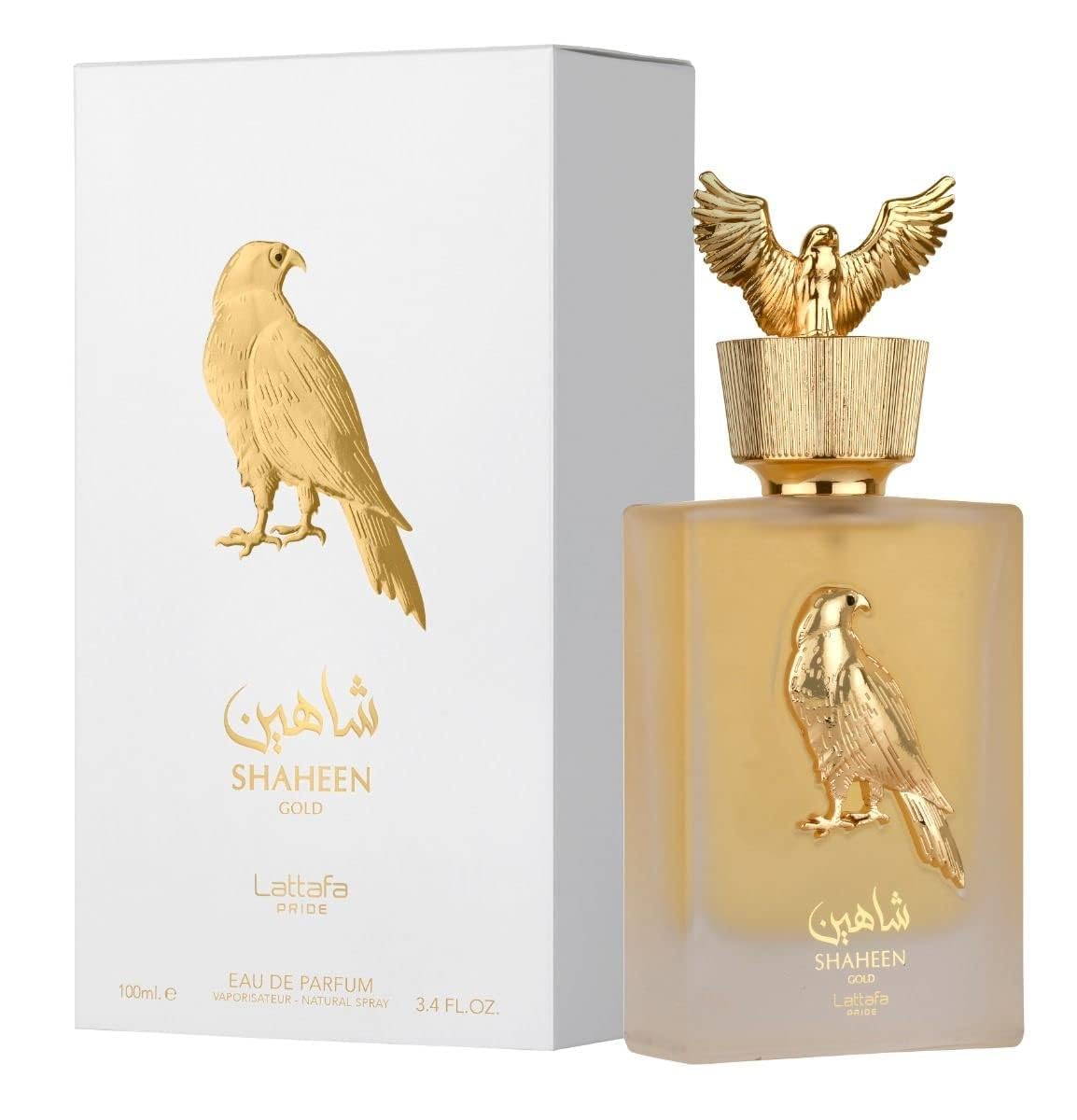 THRU Pride Perfume for Men & Women | Eau De Parfum | Long Lasting | Scent Blended with Oud & Musk Fragrances (Shaheen Gold Perfume, 100ml Pack of 1) Beauty & Personal Care THRU