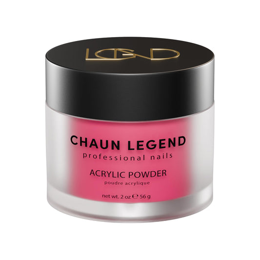 Chaun Legend Acrylic Powder, 2oz Long Lasting Salon Quality, Bubble Free, Self Leveling Professional Manicures, Fake Nails, Carving & Extensions