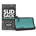 Ballsy Handy Shower Tool - Sud Sack Soap Pouch, Exfoliating Sponge for Baths and Showers - Compatible with Related Bars, Blue Beauty & Personal Care Ballsy