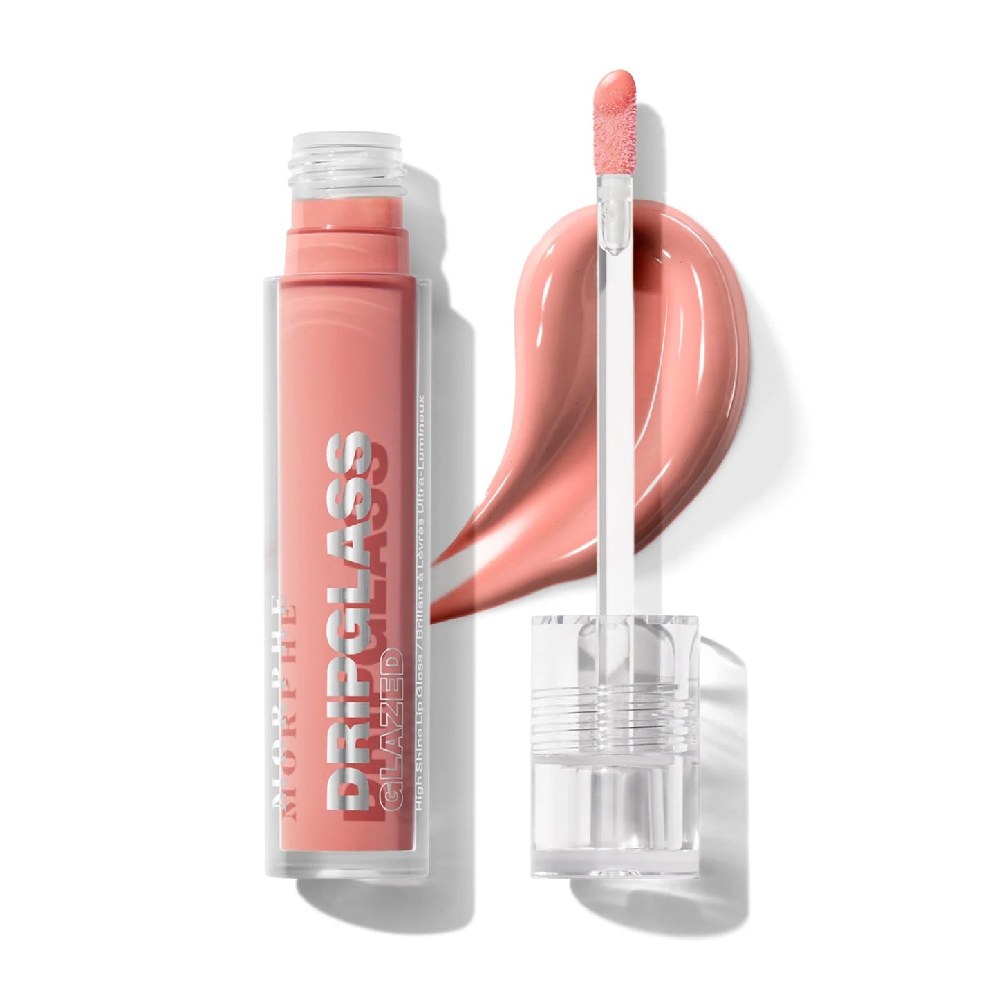 MORPHE Dripglass High Shine Lip Gloss - Semi-Sheer or Full Coverage Lip Color with Glass-Like Shine and Nonsticky Finish - Infused With Squalane Beauty & Personal Care MORPHE