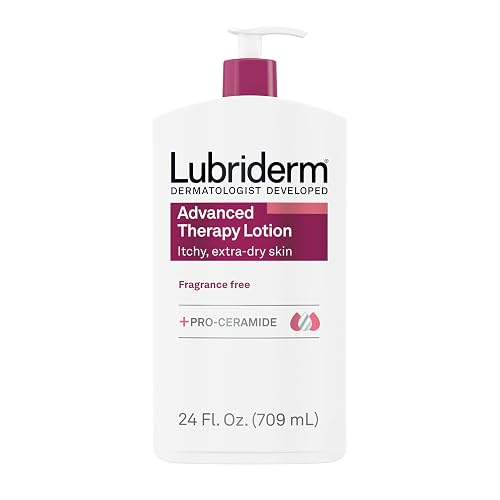 Lubriderm Advanced Therapy Fragrance Free Moisturizing Hand & Body Lotion + Pro-Ceramide, Intense Hydration for Itchy, Extra Dry, & Sensitive Skin Beauty & Personal Care Lubriderm