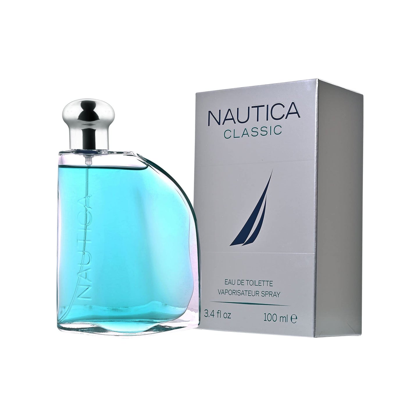 Nautica Classic for Men By 3.4 Ounce 100ml Edt Spray, 3.4 Ounce Beauty & Personal Care Nautica