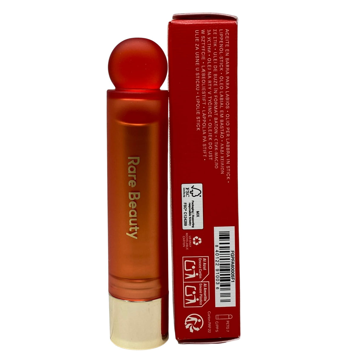 Rare Beauty by Selena Gomez Soft Pinch Lip Oil Stick -Success- (red orange)
