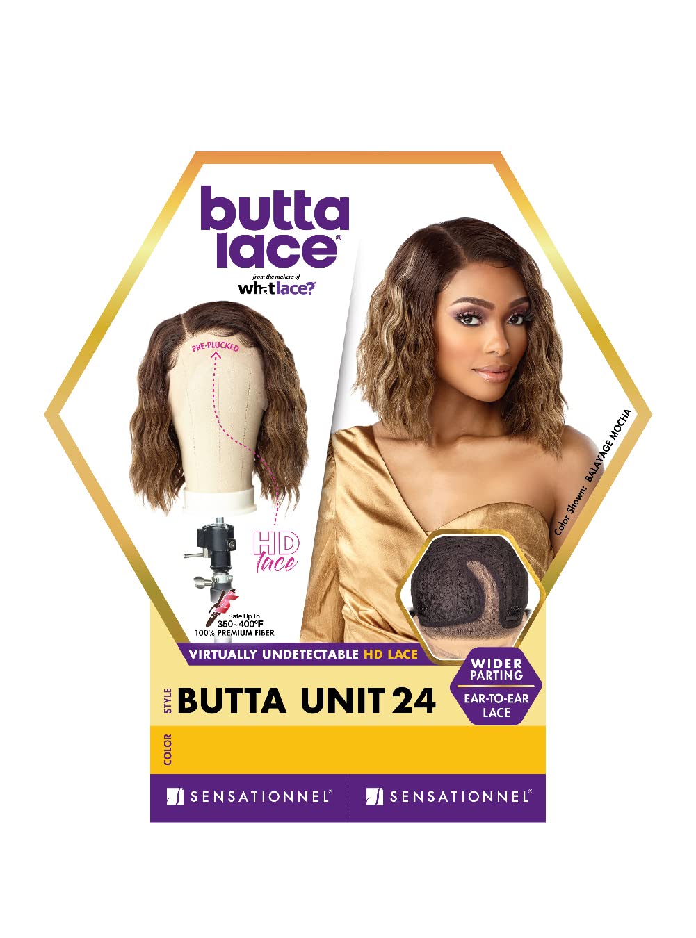 Sensationnel Butta LaceWig-Unit 24, T2/27