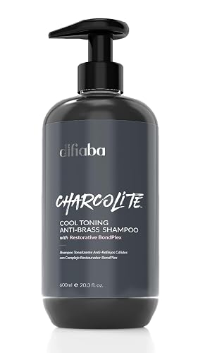 Charcolite Cool Toning Shampoo 20.3oz | Natural Anti-Yellow Shampoo with Activated Charcoal & Graphite | For Blonde, Bleached, Grey or Platinum Hair | Beauty & Personal Care Charcolite