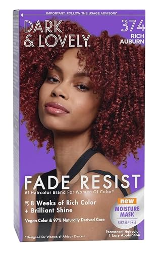Dark & Lovely Color #374 Rich Auburn (Pack of 3) Beauty & Personal Care Dark and Lovely