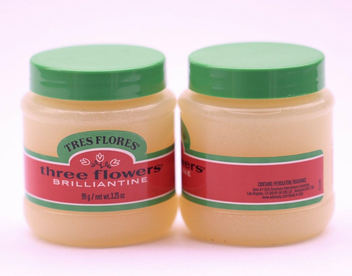 Tres Flores Brilliantine Solid 3.25 Ounce (96ml) (3 Pack) Beauty & Personal Care Three Flowers