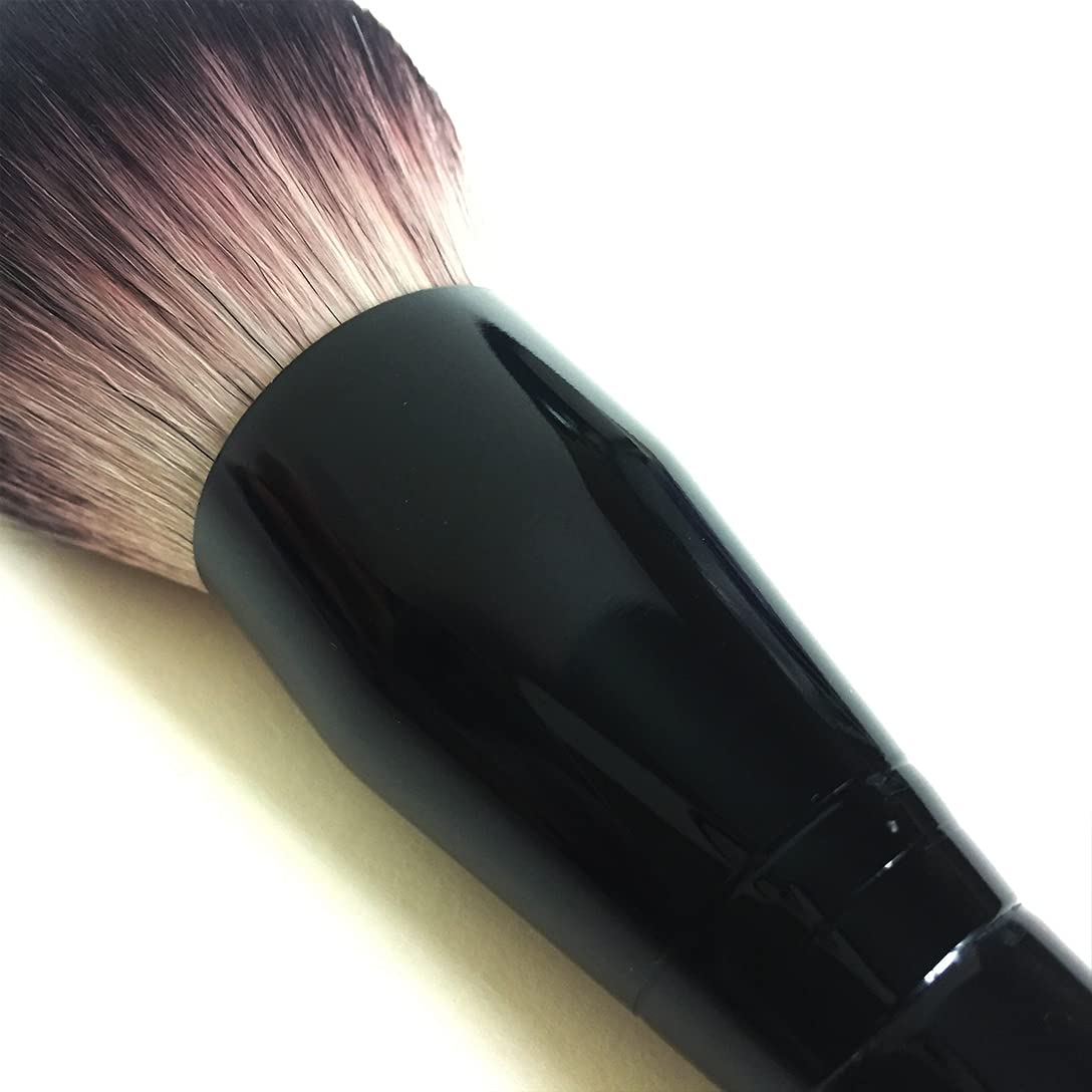 Large Size Luxurious Premium Kabuki Brush Mink Makeup Brushes Powder Brush Foundation Blush Brush Face Blender Mineral Blending Buffing Brush Beauty & Personal Care RN BEAUTY