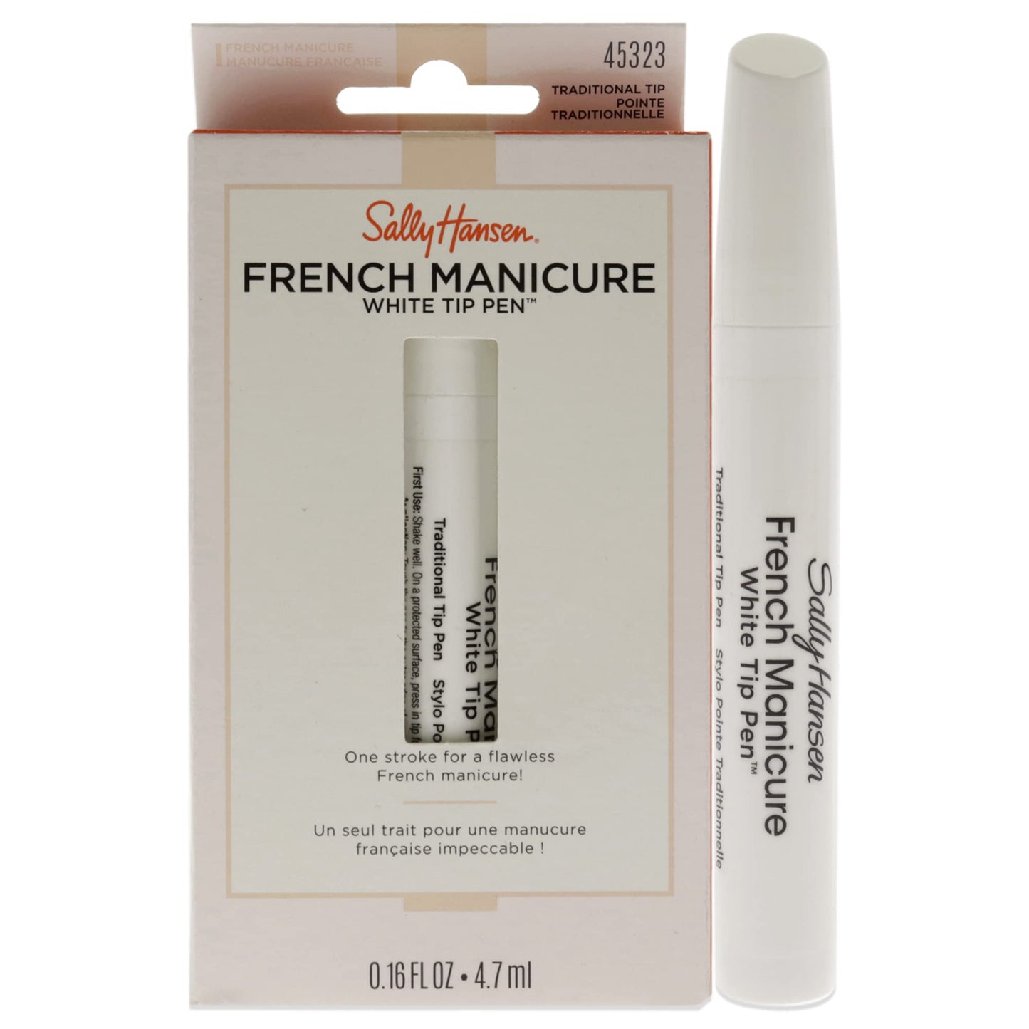 Sally Hansen French Manicure Pen Traditional Tip, 0.16 Fluid Ounce Beauty & Personal Care Sally Hansen