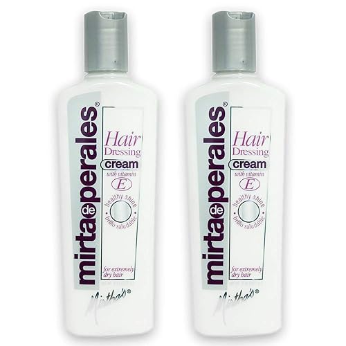 Mirta de Perales Cream Hairdressing With Vitamin E, 8 oz (Pack of 2) Beauty & Personal Care Mirta De Perales