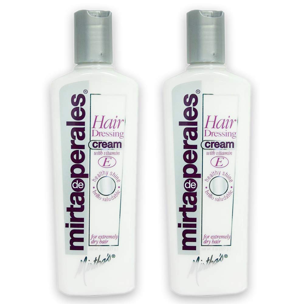 Mirta de Perales Cream Hairdressing With Vitamin E, 8 oz (Pack of 2) Beauty & Personal Care Mirta De Perales