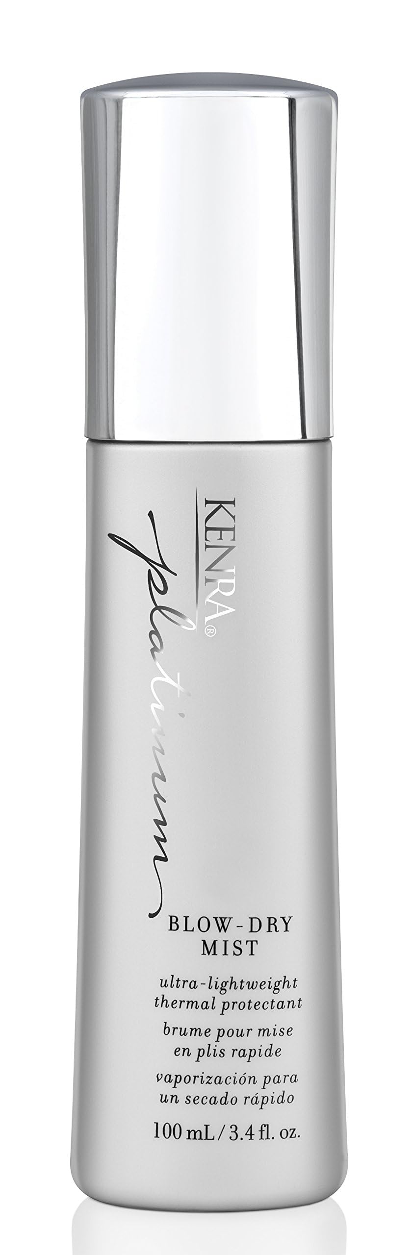 Kenra Platinum Blow-Dry Mist | Ultra-Lightweight Thermal Protectant | Detangles, Smooths, & Softens | Eliminates Frizz & Resists Humidity | Fine Beauty & Personal Care Kenra