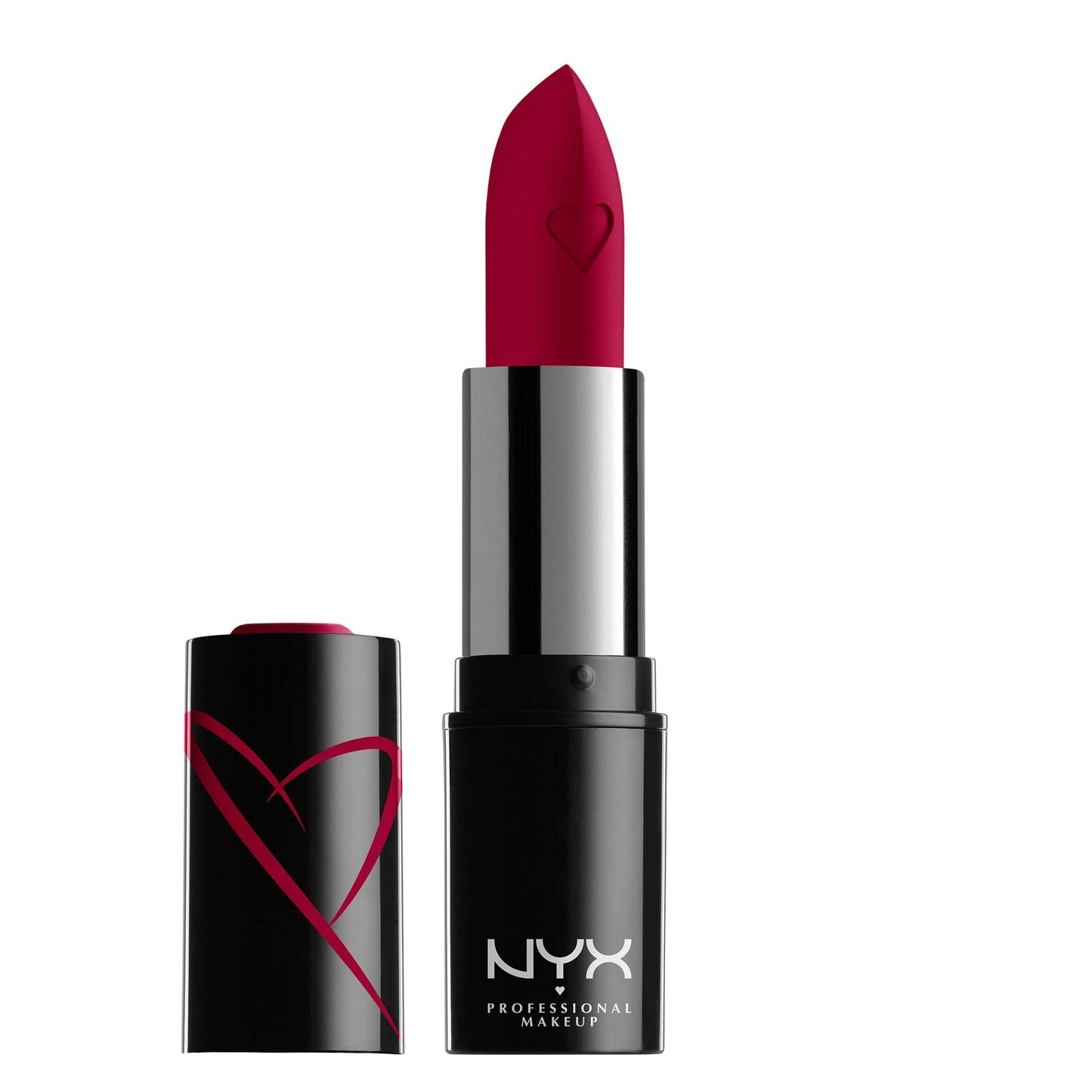 NYX PROFESSIONAL MAKEUP Shout Loud Satin Lipstick, Infused With Shea Butter - Wife Goals (Blue Red) Beauty & Personal Care NYX PROFESSIONAL MAKEUP