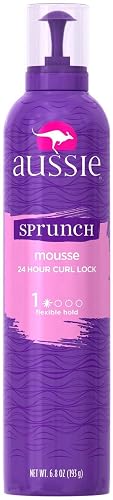 Aussie Sprunch Hair Mousse Plus Leave-In Conditioner, 6.8 oz Beauty & Personal Care Aussie