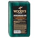 Woody's 3-in-1 Moisturizing Bar Soap for Men, For Hair, Shaving, & Body Cleansing, Deep Clean with Peppermint Scent, 8 oz Beauty & Personal Care Woody's