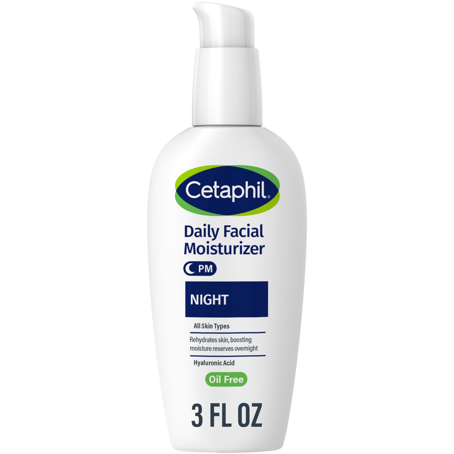 Cetaphil Night Moisturizer for Face, Hydrating Facial Moisturizer with Hyaluronic Acid, For All Skin Types, Lightweight and Non-Comedogenic Beauty & Personal Care Cetaphil