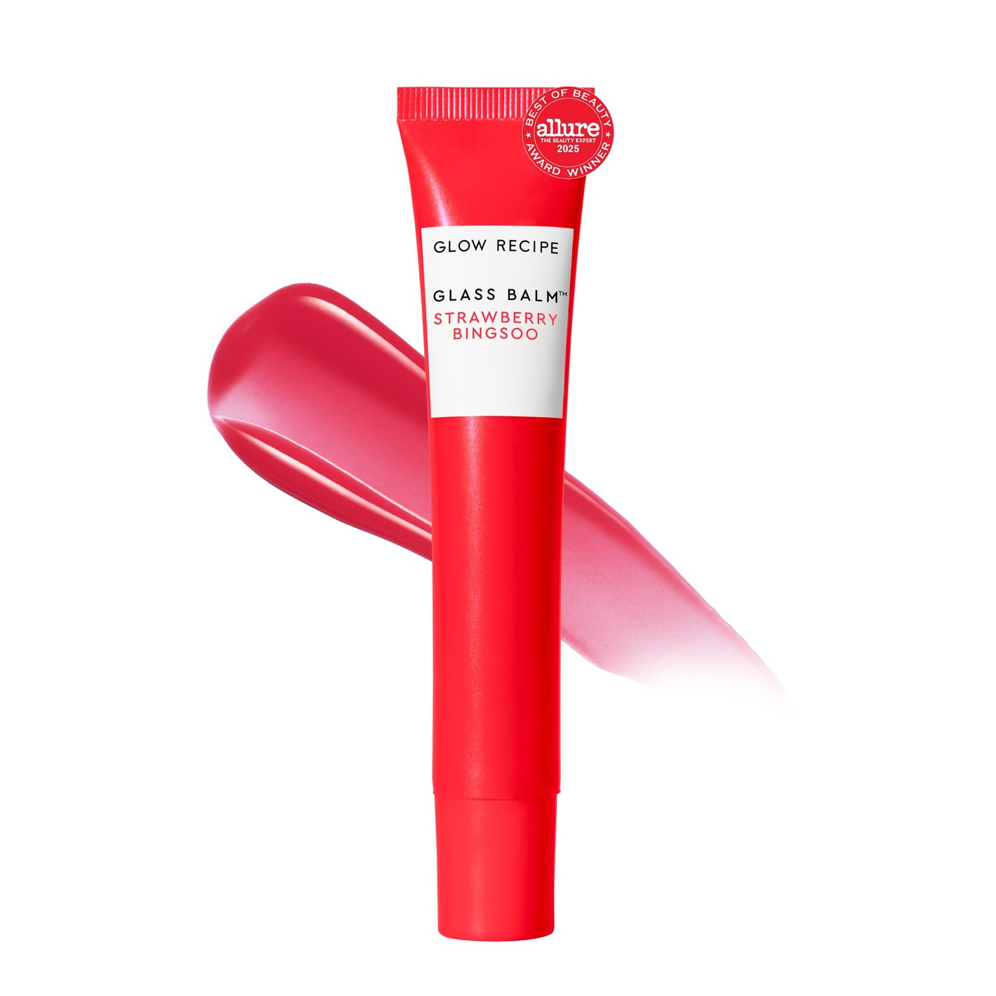 Glow Recipe Glass Balm Lip Treatment - 12Hr Hydrating Lip Balm & Moisturizer with Hyaluronic Acid to Smooth, Plump & Protect from Dryness - Sheer Beauty and Personal Care Glow Recipe