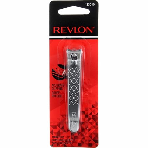 Revlon Toenail Clipper, 1 ea (Pack of 6) Beauty & Personal Care REVLON