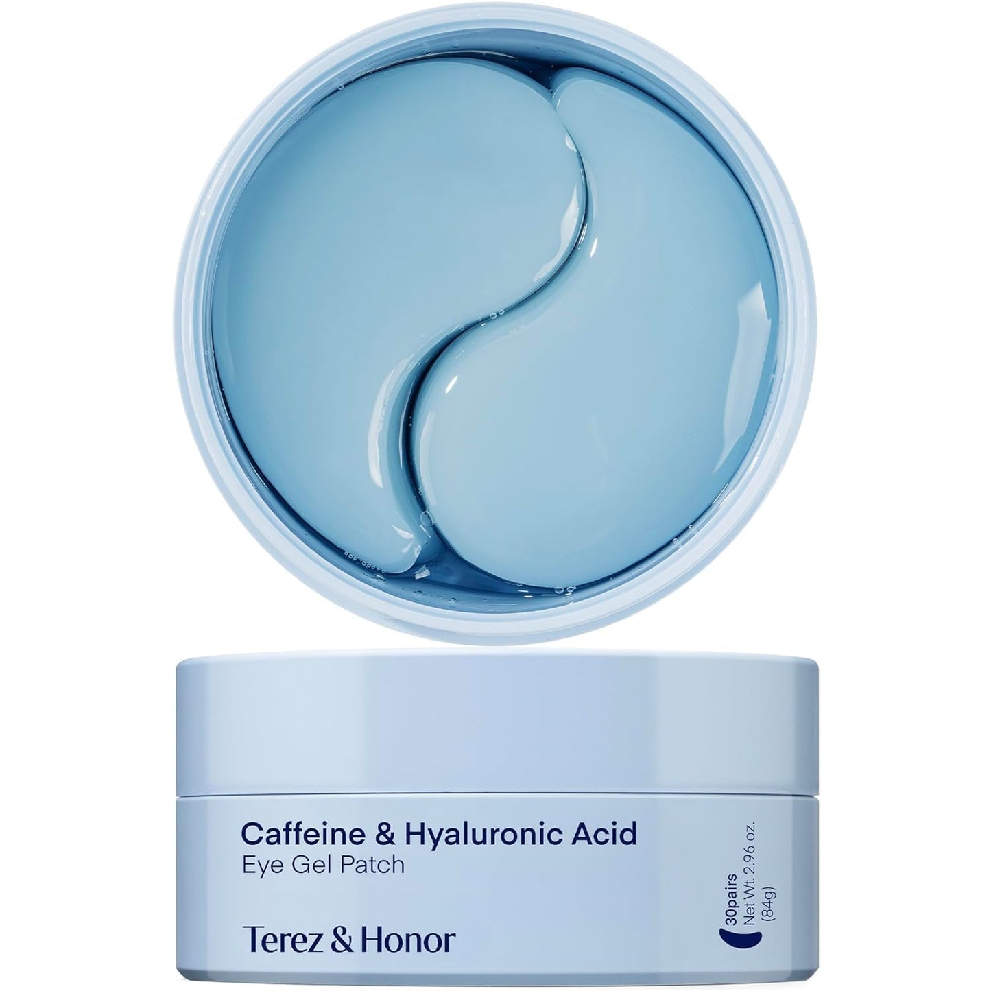 Terez & Honor Under Eye Patches for Dark Circles - 60 Korean Hydrogel Masks for Puffiness, Bags, Wrinkle with Caffeine, Hyaluronic Acid, Niacinamide Beauty & Personal Care TEREZ & HONOR