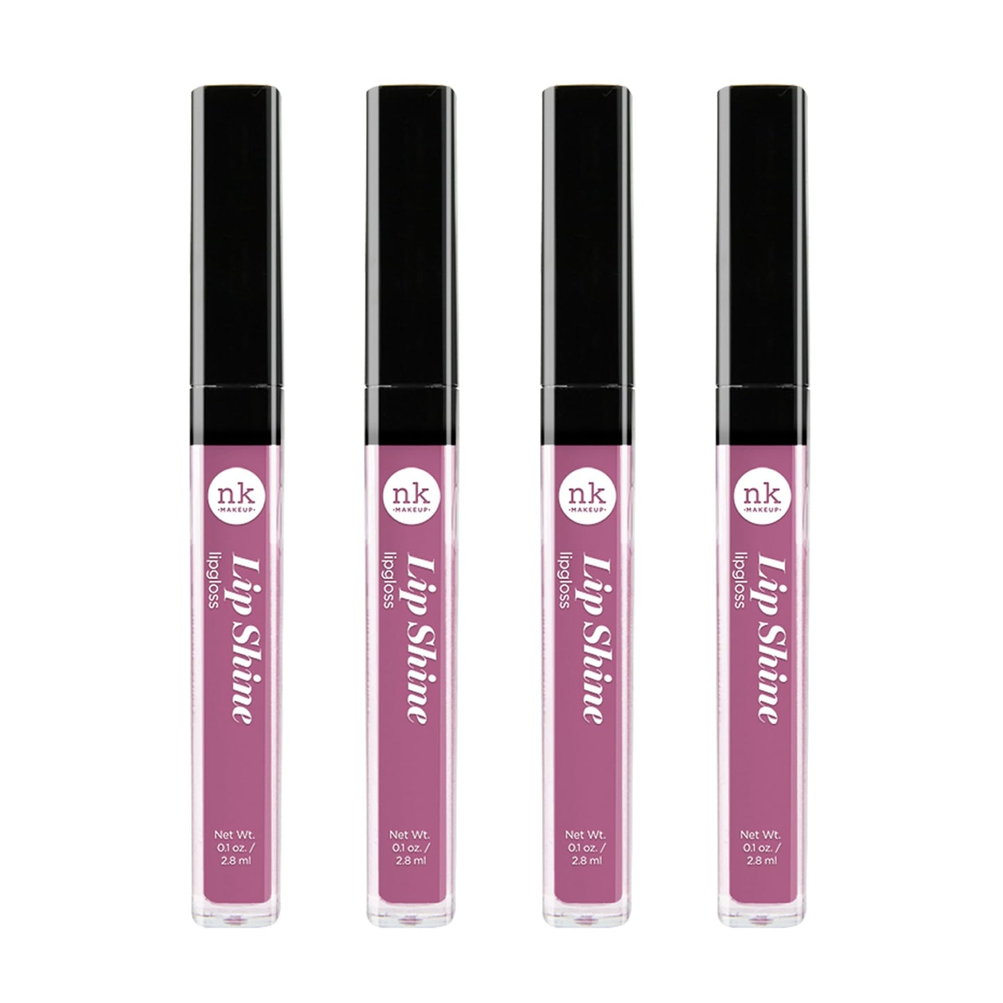 NICKA K NEW YORK Lip Shine, Cosmetics, vibrant colors, bright colors, shining lips, lip shine, long lasting (AMZ242) Beauty & Personal Care NICKA K NEW YORK