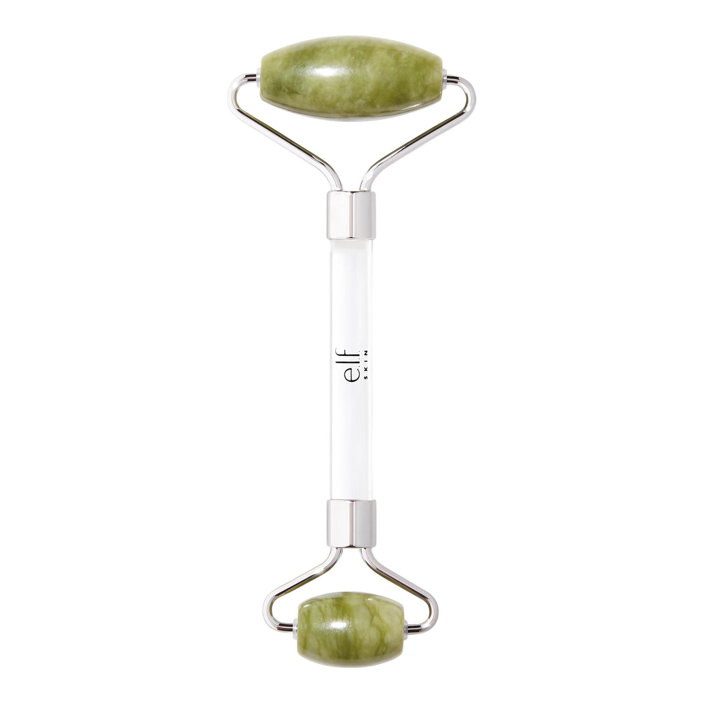 e.l.f. SKIN Jade Roller, Facial Roller to Massage & Destress Skin, Gently Massages, Soothes & Boosts Skin’s Vitality, Vegan Beauty & Personal Care e.l.f.