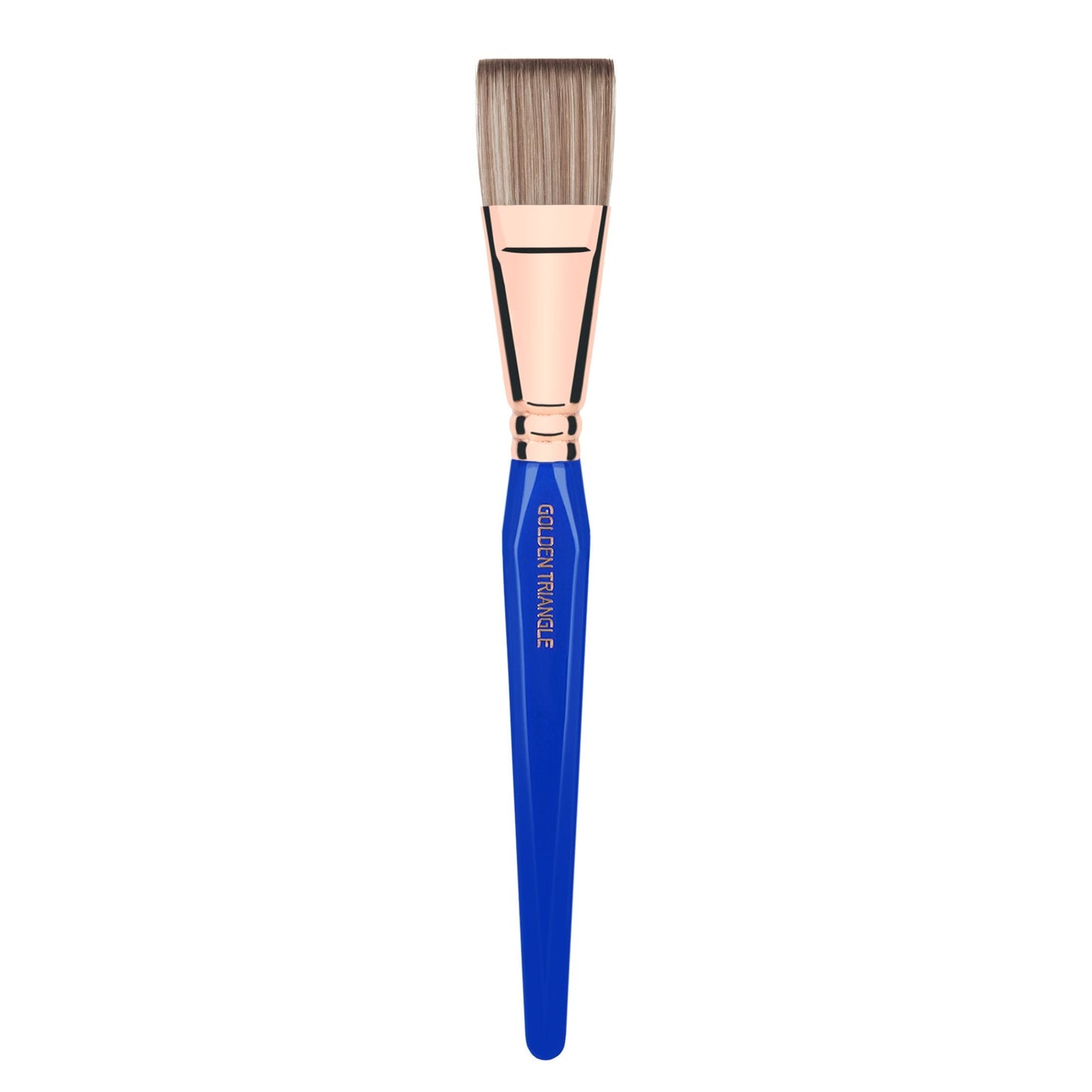 Bdellium Tools Professional Makeup Brush - Golden Triangle 365 Square Mask - With All Vegan and Soft Synthetic Fibers, For Applying Face Masks (Blue Beauty & Personal Care BDELLIUM TOOLS