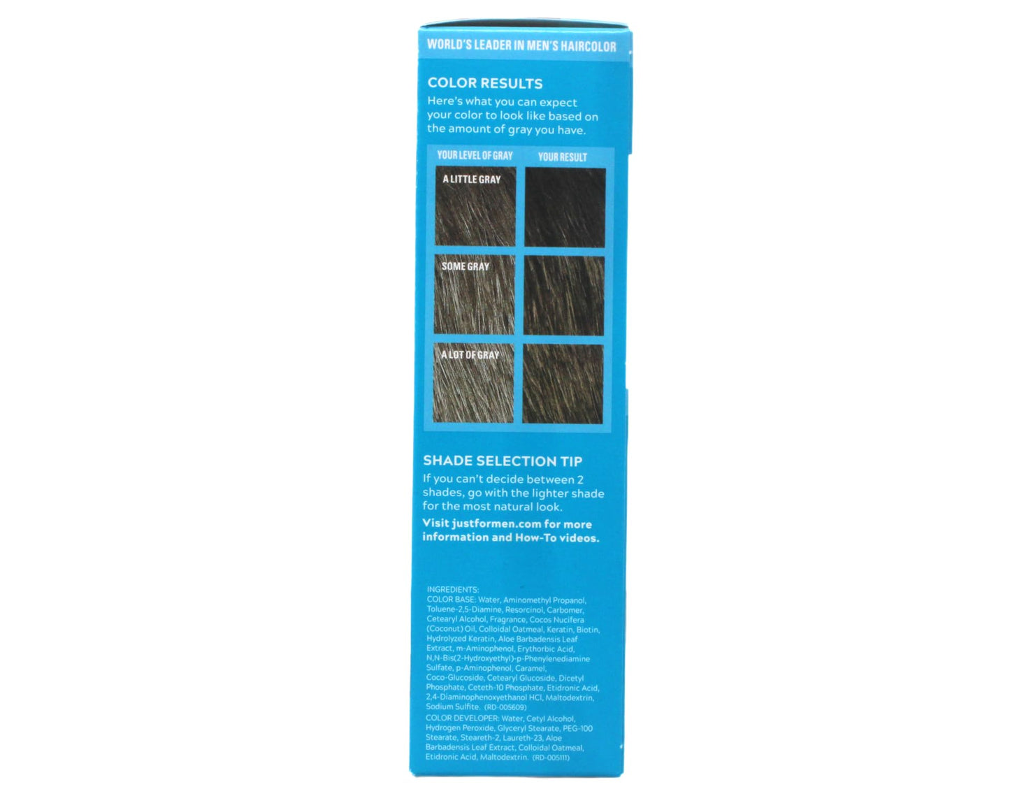 Just For Men Mustache & Beard Brush-In Color Gel M-45 Dark Brown 1 Kit Beauty & Personal Care Just for Men