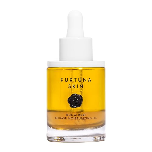 Furtuna Skin Biphase Moisturizing Oil - Hydrating, Plumping & Protecting Face, Neck, and Decollete Oil, Vegan & Cruelty-Free, Organic Olive Beauty & Personal Care Furtuna Skin