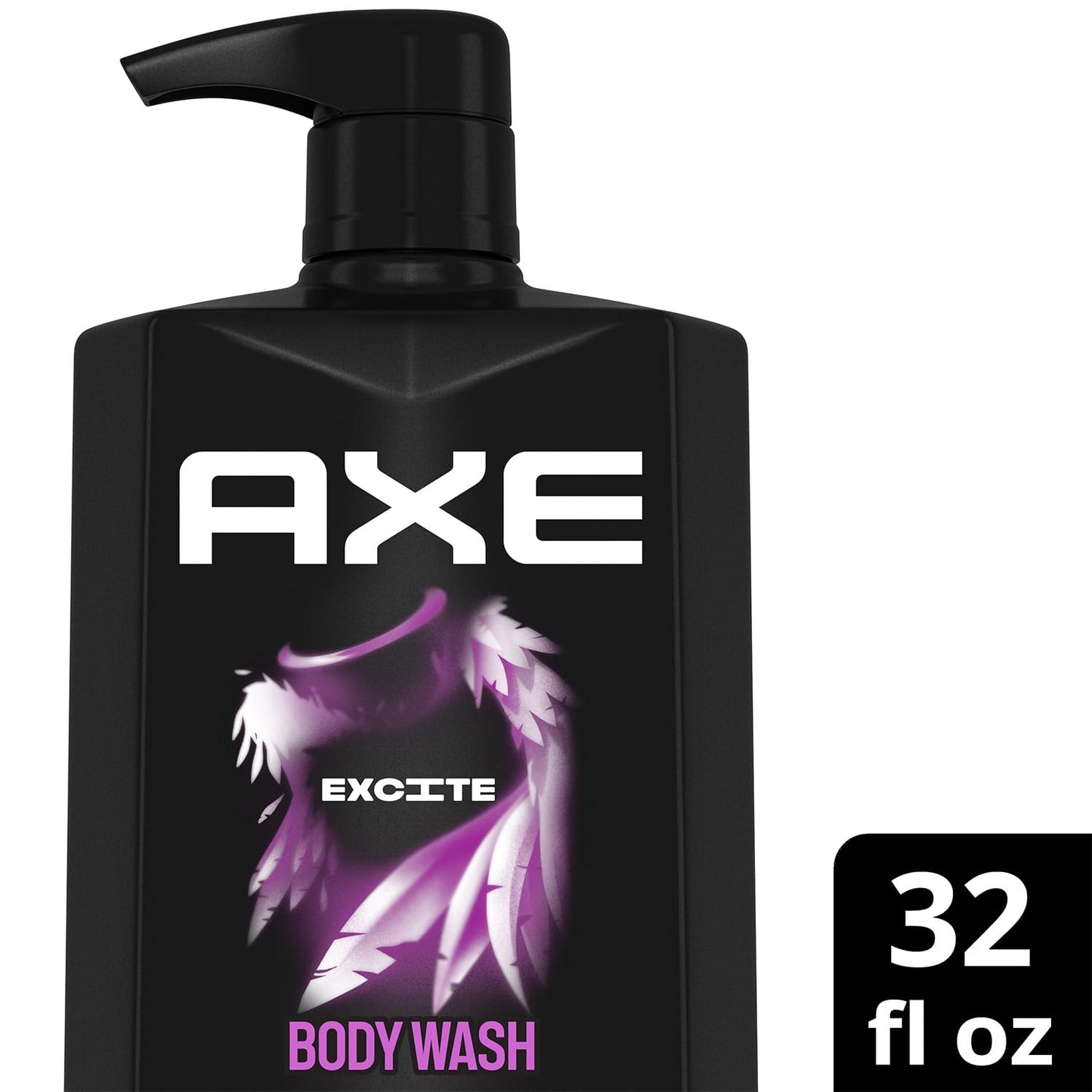 AXE Men's Body Wash, Excite, 12H, Refreshing Coconut Scent, 32 Fl Oz Beauty & Personal Care AXE