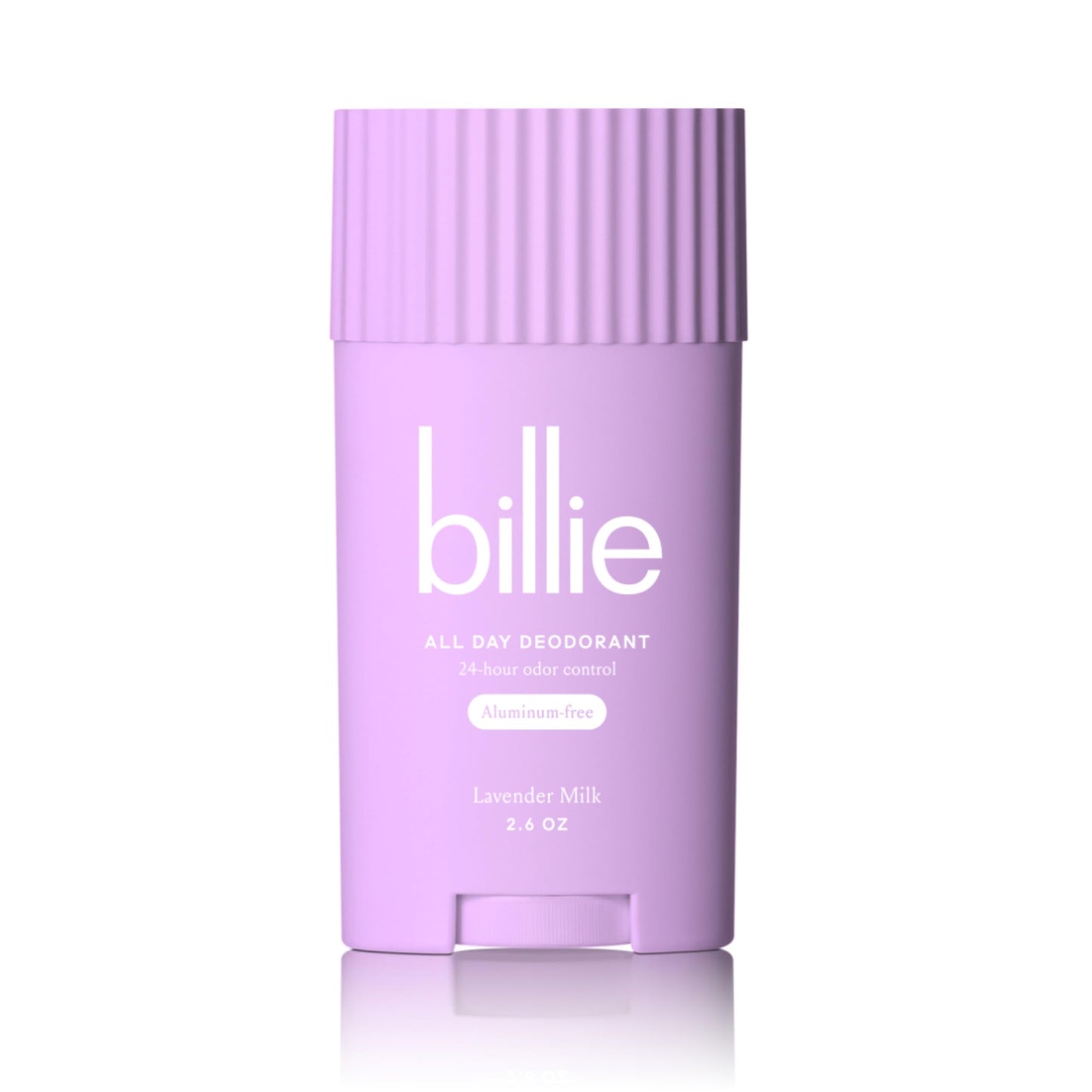Billie All Day Deodorant, 24-hour Odor Protection, Aluminum-Free, Lavender Milk, 2.6oz Beauty and Personal Care Billie