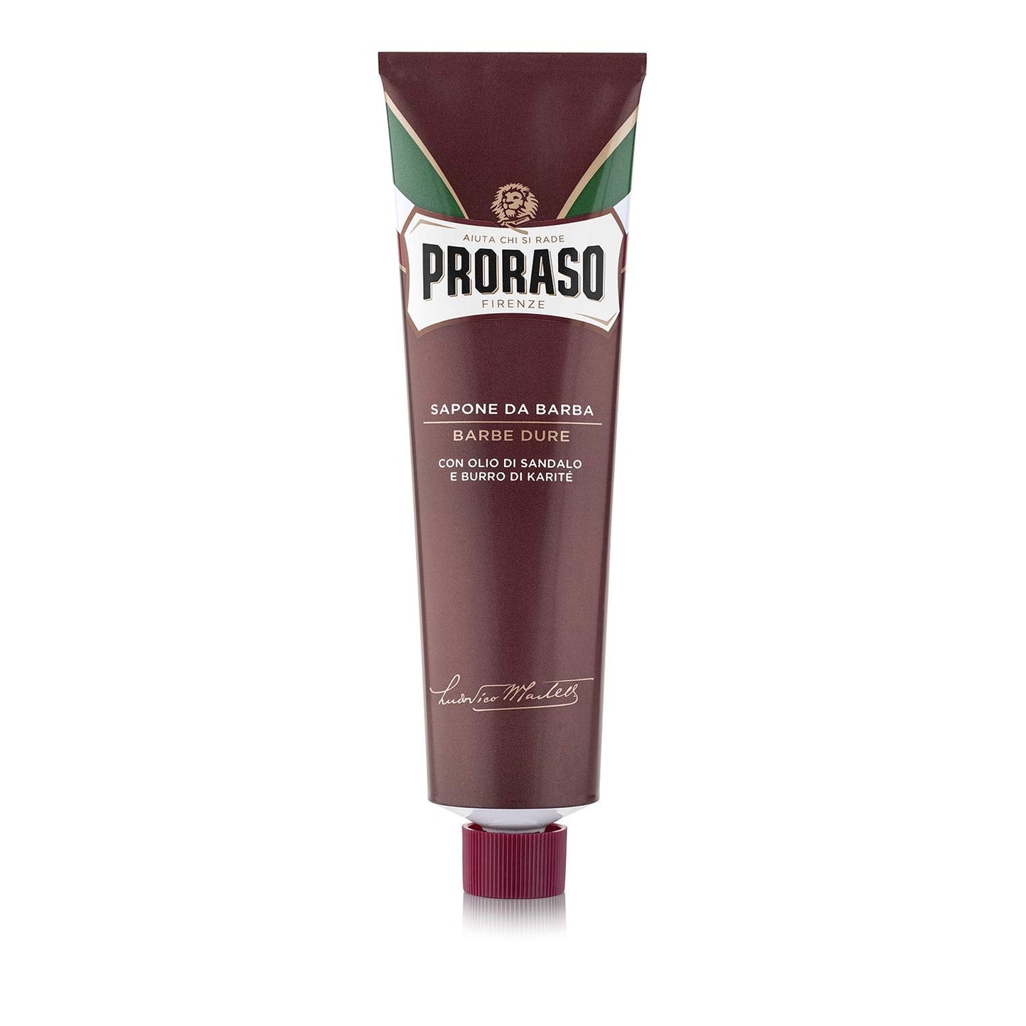 Proraso Shaving Cream - Sandalwood Oil & Shea Butter - Moisturizing & Nourishing Shave Cream for Coarse or Hard Beards - Premium Italian Shaving Beauty and Personal Care Proraso