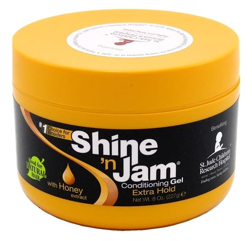 Shine N Jam Conditioning Gel Extra Hold 8 Ounce (Pack of 3) Beauty & Personal Care Shine 'n Jam