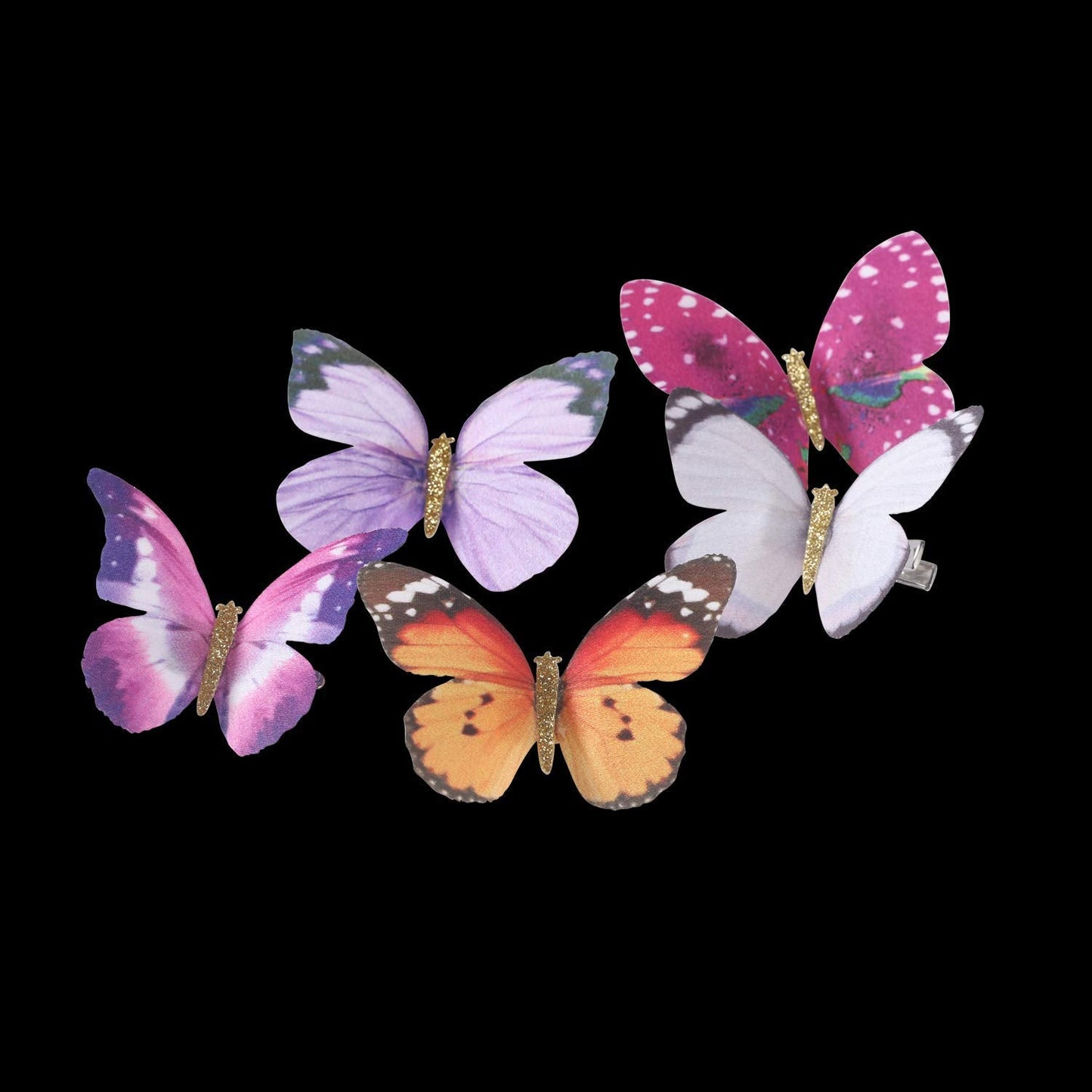 inSowni 20 Pack Multi Colors Butterfly Alligator Hair Clips Barrettes Bridal Wedding Accessories for Women Girls Kids Beauty & Personal Care inSowni
