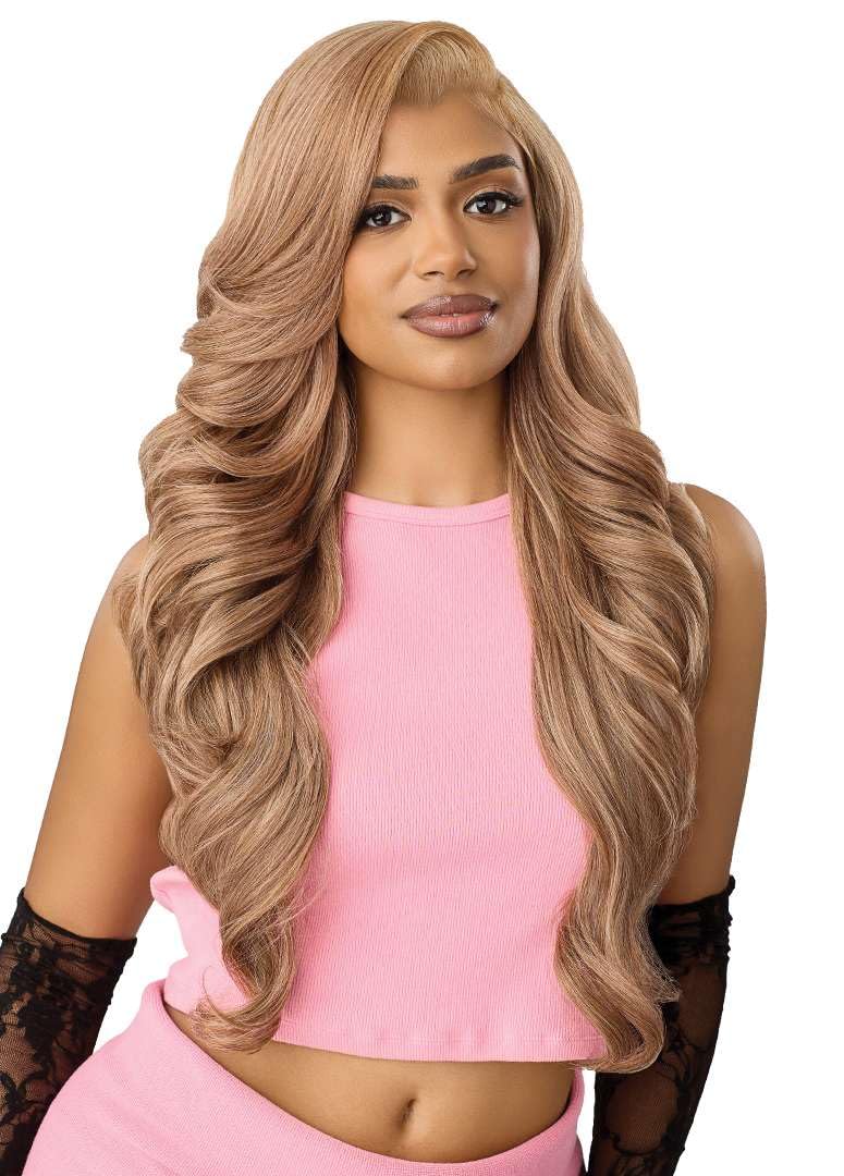 Outre Lace Front Wig - Perfect Hair Line 13X6 - True Frontal Peak 719 (JET BLACK 1)