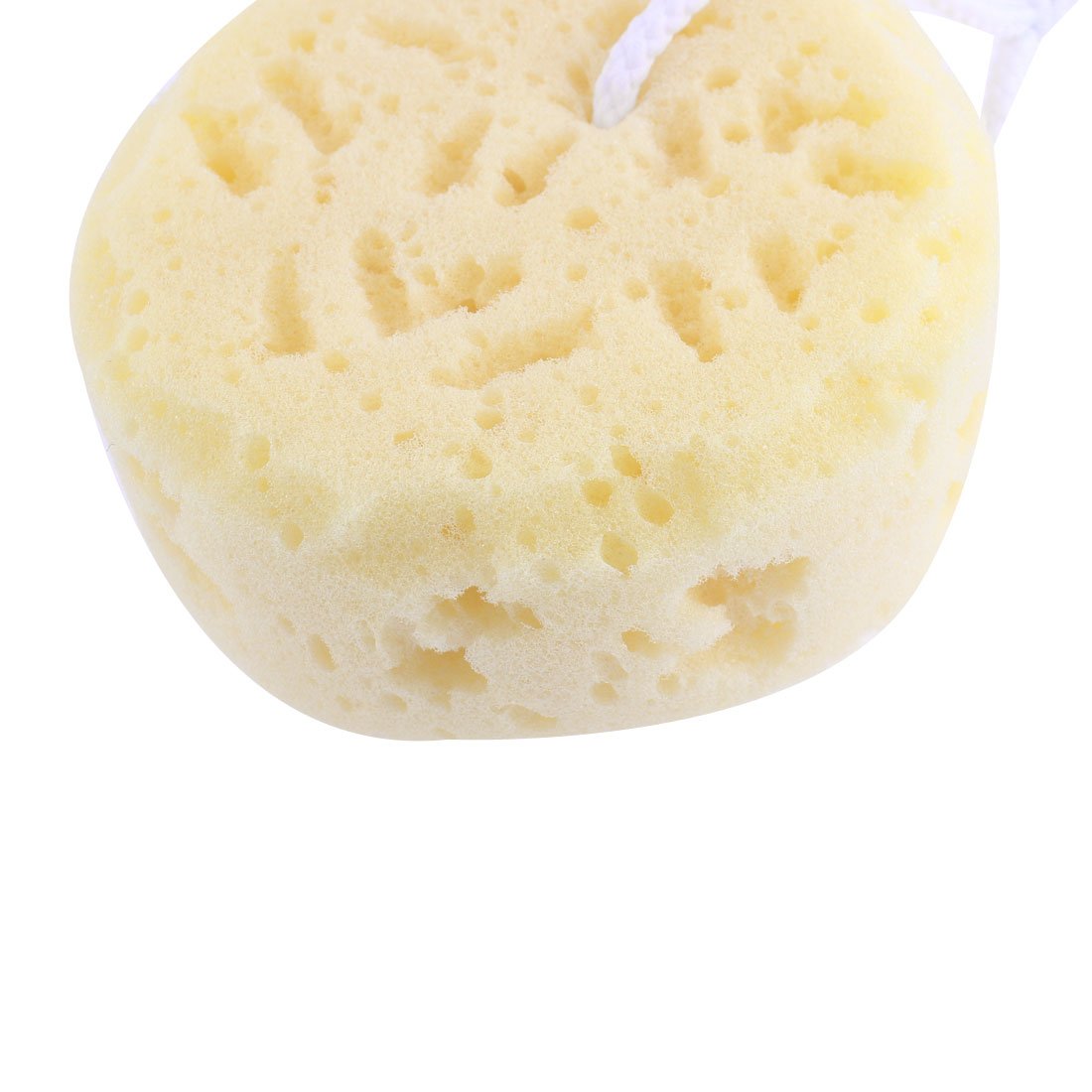 Ruilogod Bath Shower Bubble Round Soft Body Wash Puff Sponge Yellow (id: 116 b40 67c 8b8 690 Beauty and Personal Care Ruilogod