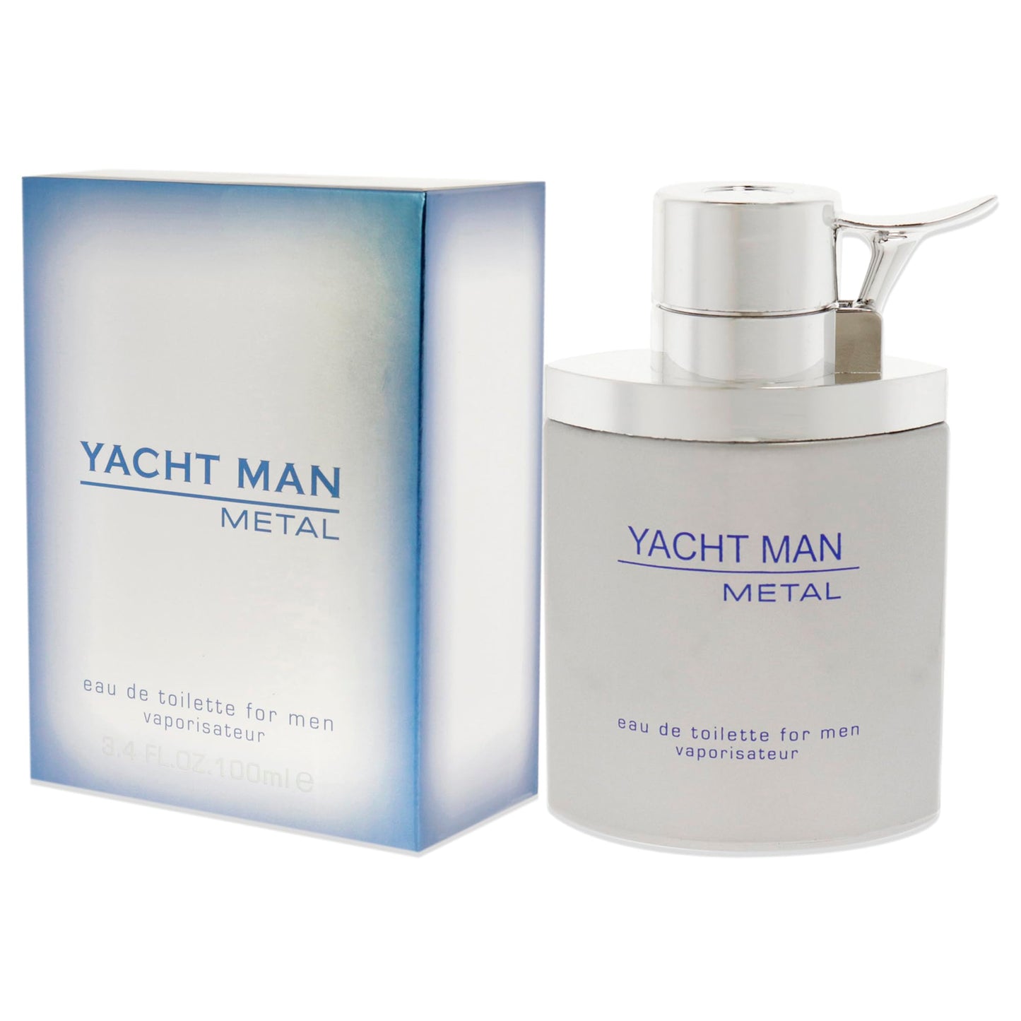 Yacht Man Metal by Myrurgia for Men - 3.4 oz EDT Spray Beauty & Personal Care Myrurgia