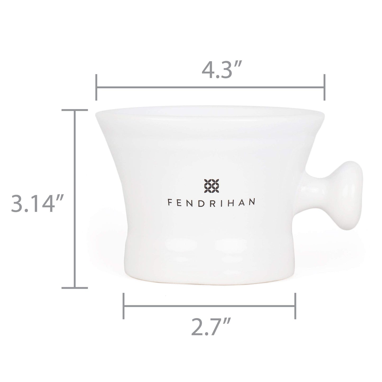 Fendrihan Essential Apothecary Shaving Mug (White) Beauty and Personal Care Fendrihan