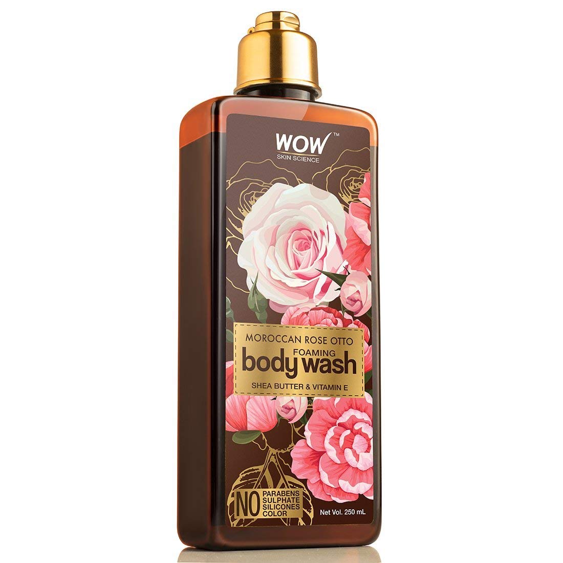 WOW Skin Science Moroccan Rose Otto Body Wash - Maximum Hydration For Smooth, Healthier, Softer Skin For Men, Women, Teen- Subtle Flowery Scent Beauty & Personal Care WOW Skin Science