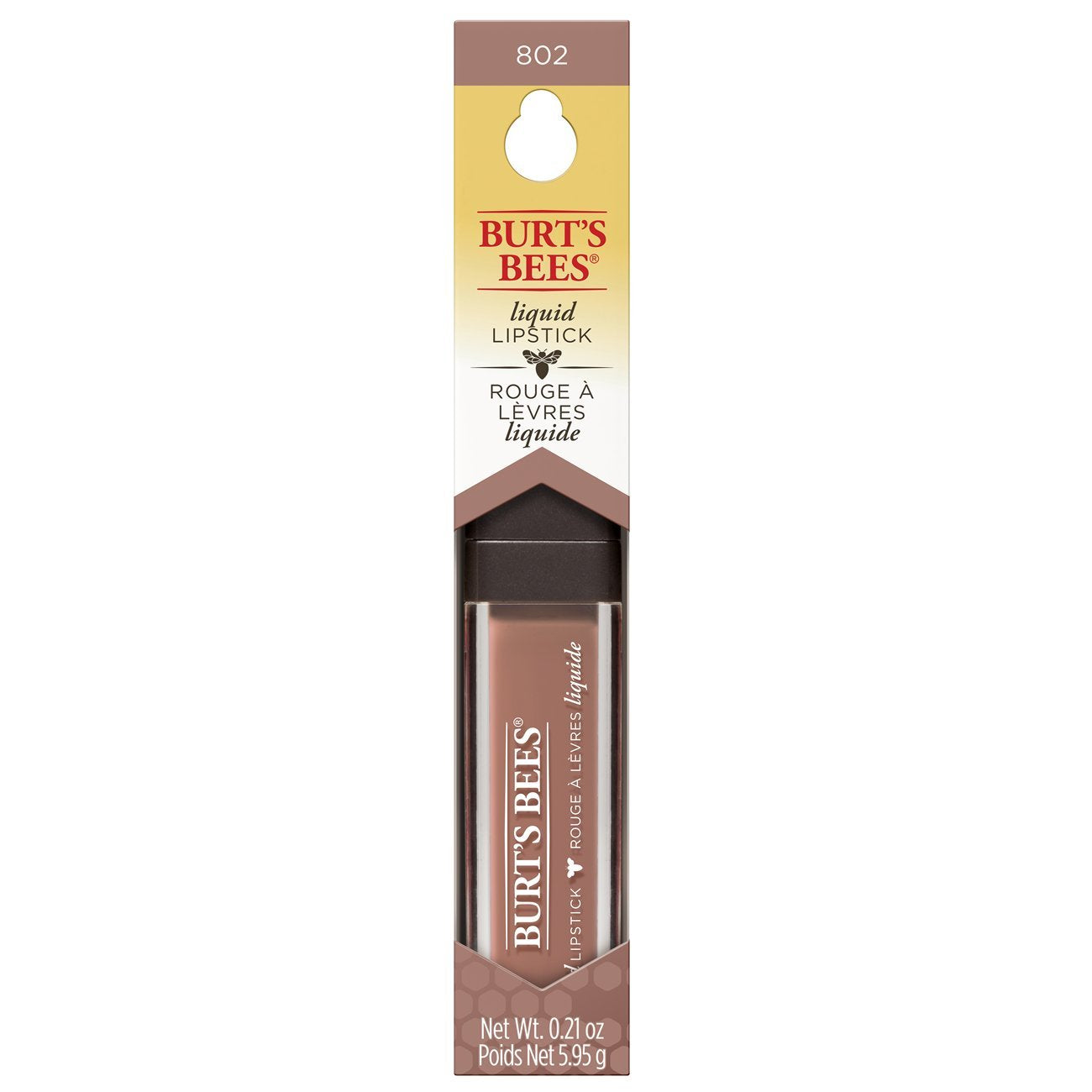 Burt's Bees 100% Natural Moisturizing Liquid Lipstick, Niagara Nude - 1 Tube Beauty & Personal Care Burt's Bees