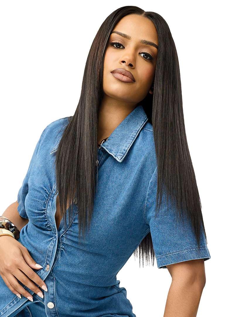 Outre DeMA - Advanced Premium Fiber Mix Synthetic Weave - A+ Straight 24" (STRAWBERRY BLONDE 27)