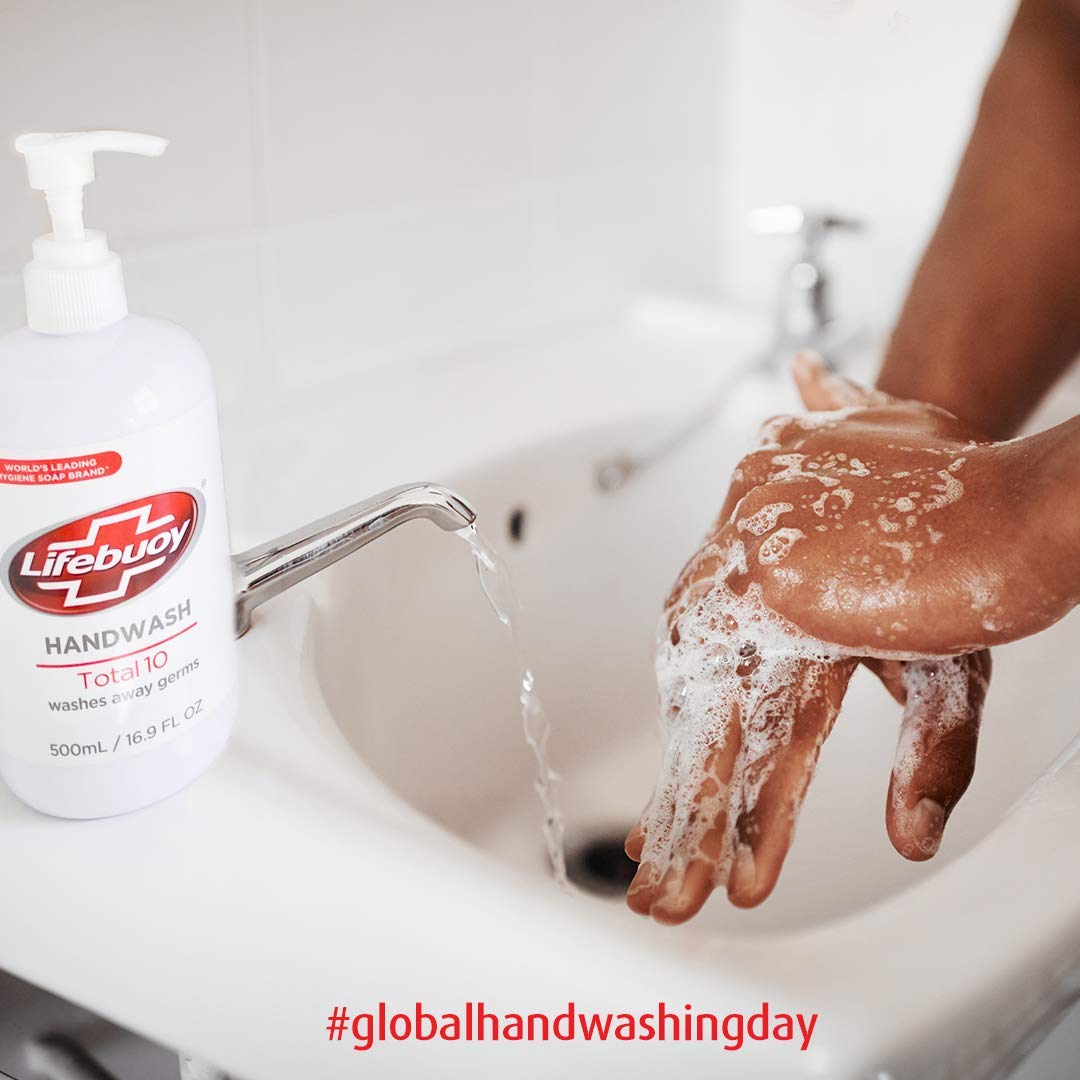 Lifebuoy Total 10 Hand Wash, 16.9 FL OZ (500 ml) Beauty & Personal Care Lifebuoy