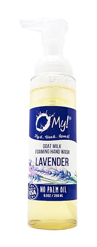 O My! Goat Milk Foaming Hand Wash | Rich, Creamy Foam | Made with Farm-Fresh Goat Milk | Free of Parabens & More | Handcrafted in USA Beauty & Personal Care O My!
