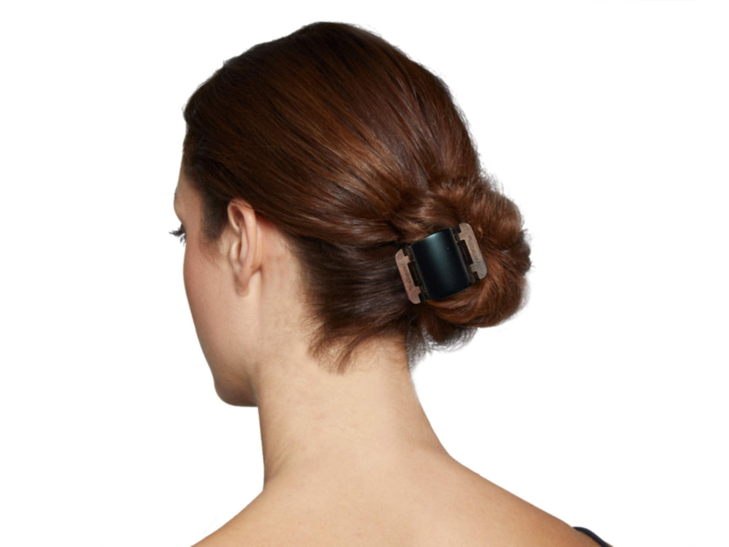 Linziclip Hair Jawclip Midi Black Solid & Black Matte Bundle, 2-pack Beauty & Personal Care Allure Style Accessories
